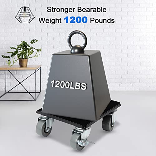 Furniture Movers with Wheels & Furniture Lifter Set, Easy to Moving Heavy Furniture, for Moving Heavy Furniture, Refrigerator, Sofa, Cabinet360° Rotation Wheels Double Bearing Roller Mute - size: Big