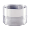 Faucet Adapter, Female 3/4"-27 TPI to Male 55/64"-27 TPI(F18.5-M22) - color: Silver, size: F19-M22