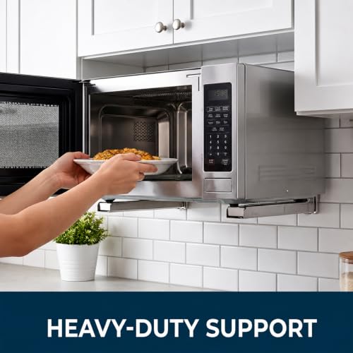 Universal Stainless Steel Microwave Mount Bracket