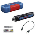 Bosch Professional Screwdriver Bosch GO 3 (incl. 8pcs bit Set, bit Holder, USB-C Cable, Mini Case)