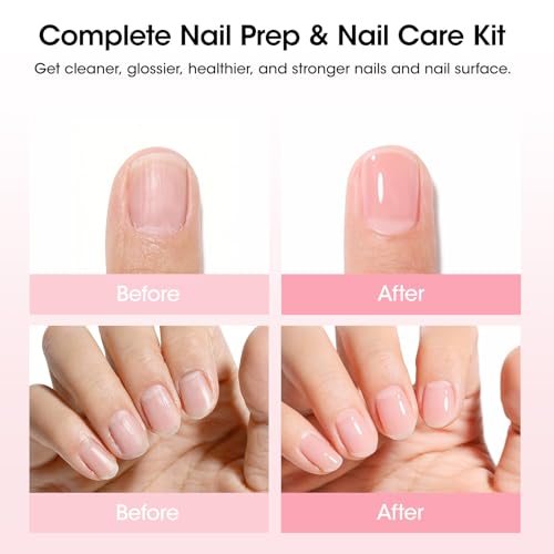 Gellen Nail Care Kit with 10PCS Manicure Tools: Nail Strengthener Sakura - color: Cherry Blossom Scent