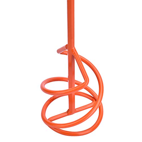 Paint & Mortar Mixer, 16" L, 3" Dia (Orange#03) - color: Orange#03