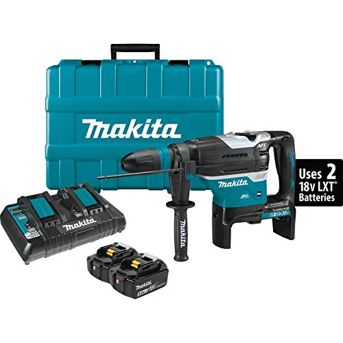 Makita XRH07PTUN 18V X2 LXT® Lithium-Ion (36V) Brushless Cordless 1-9/16" Advanced AVT® Rotary Hammer Kit, SDS-MAX, AFT®, AWS™ (5.0Ah) - style: Rotary Hammer Kit