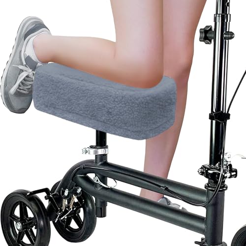 SPRING SEAON Knee Scooter Cushion Pad Cover, Sky Blue - color: Sky Blue