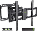 Full Motion TV Wall Mount for 42 55 65 75 85 86 inch, TV Mount Swivel and Tilt,Wall Mount Bracket with Dual Articulating Arms Up to 132lbs, VESA 600x400mm, Max 16" Wood Studs, USX Mount XML019 - size: 42-86 inch