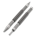 Glieskir 2-Piece Spring Nail Set and Hinge Pin Punch, 1/16 and 3/32 Inch | Spring-loaded, hammerless nail setters with 1/16 and 3/32 inch tips for setting nails and removing door hinge pins