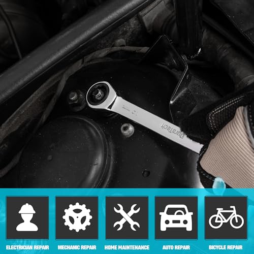 DURATECH 10mm Ratcheting Combination Wrench, Metric - size: 10.0mm
