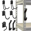 Wallmaster Boltless Shelving Hooks for 1.5 inch Keyhole Shelving Unit 7 Pcs - size: 7 pcs-Unspecified