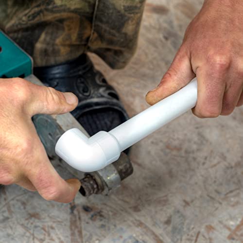 Xuniea 42 Pieces 3/4 Inch PVC Pipe Fittings Elbow Set Tent Connection Tee Heavy Duty PVC Elbow Fittings for Greenhouse Shed Pipe, Furniture Build and More - size: 3/4 Inch