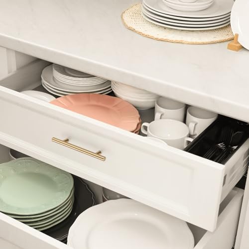 Ravinte Champagne Bronze Cabinet Handles 4 Inch Hole Center 30 Pack - color: Champagne Bronze, size: 4 Inch Hole Center