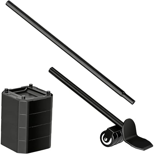 LOYAL TIGER Heavy Furniture Lifter Tool Set with 4 Raise Blocks,Black - color: Black