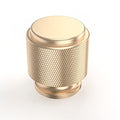 Asidrama 10 Pack Gold Knurled Dresser Drawer Cabinet Hardware Zinc Knobs for Dresser Drawers - color: Gold, style: 10 Pack