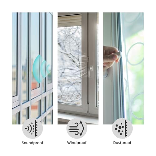 White D-Shape Weather Stripping 20Ft (Fits 0.3–0.4in Gaps) - color: White, size: 0.39" Thick x 20 Ft