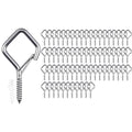 58 Pcs 304 Stainless Steel Ceiling Hooks for Plants & Lights - size: 58PCS