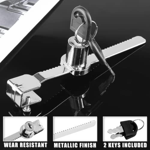 Luomorgo Sliding Glass Door Ratchet Lock, 1 Pc