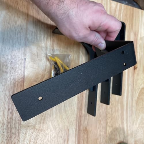 12 "x 7 " Shelf Support Bracket Heavy Duty, L Shelf Brackets ,max Load 300lbs, , Metal Brackets for Shelves, Counter Bracket ,Corner Brace,Pack of 4. - size: 12" x 7" (Supporting Bar)
