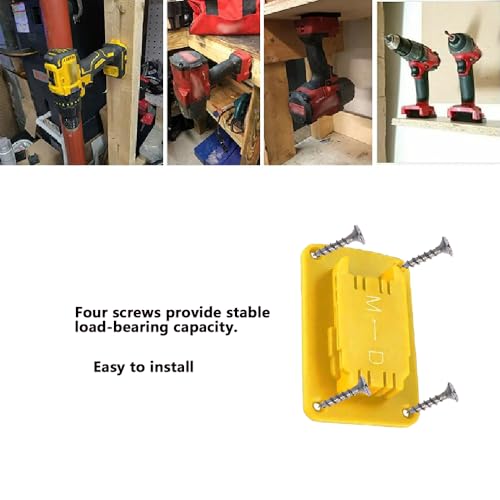 Tool Holder Wall Mount, 8 Packs, Compatible with Dewalt 12V/20V Tools,for M18 18V Tools