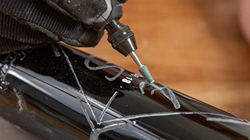 Dremel 709-02 110-Piece All-Purpose Rotary Tool Accessory Kit- Includes a Carving Bit, Sanding Drums, Grinding Stones, Cutting Discs, and a Storage Case, Gray - size: 110-Pieces