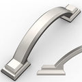 Amerdeco 10 Pack Brushed Satin Nickel Cabinet Pulls 3" - color: Brushed Satin Nickel, size: 3" hole center