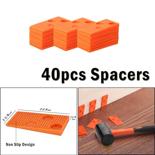 REXBETI Floor Gap Fixer Tool, Plank Gap Repair Kit, Heavy Duty Suction Cup - size: 3