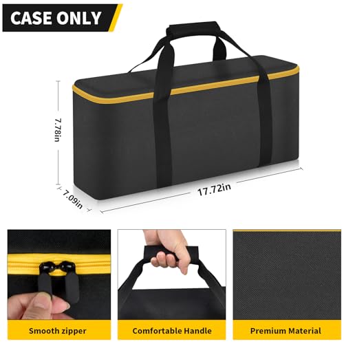 SAIKA Circular Saw Bag for DEWALT ATOMIC 20V MAX 4-1/2-Inch, Case Only