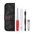 Revlon Manicure Essentials Kit with Travel Case, Black, 4 Count