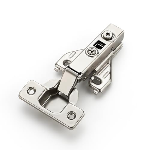 105 Degree Concealed Kitchen Cabinet Hinges,Full Overlay,10 Packs(5 Pairs)