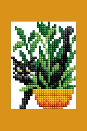 DIAMOND ART CLUB Mini Dazzles- Cats with Plants Diamond Art Kits for Adults - color: Cats with Plants