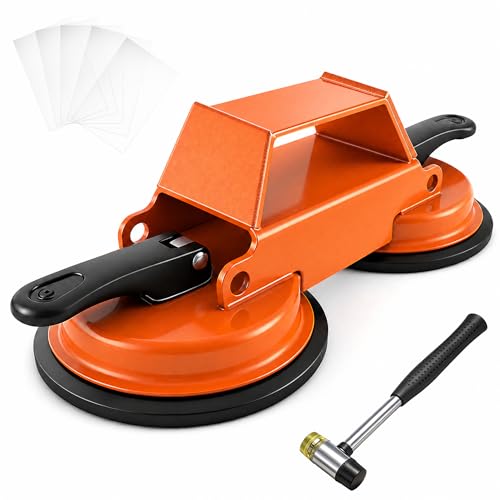 Floor Gap Fixer Tool, Heavy Duty Aluminum Dual Suction Cup