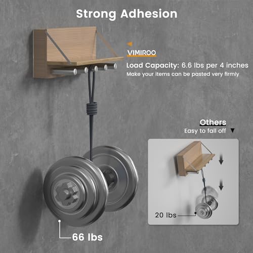 vimiroo Heavy Duty Nano Double Sided Invisible Bond Mounting Tape, 16.4FT