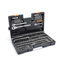 GEARWRENCH 185 Piece 1/4”, 3/8” & 1/2" Drive 72-Tooth SAE/Metric Mechanics Hand Tool Set - size: 185 Piece, style: SAE/Metric