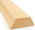 ALBO Wooden Dowel Rods 25 PCS 5/16" x 12" Inch Round Wood Sticks for Crafts, DIY Projects and Macrame Hardwood Assorted Bouquet Sticks Cake Dowels for Tiered Cakes - size: 5/16" x 12" 25 Pcs