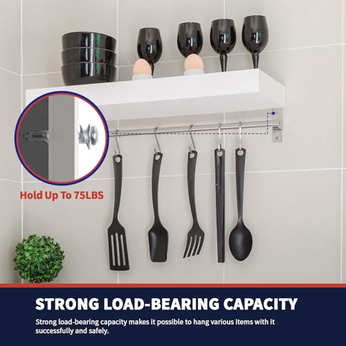 Drywall Anchors and Screws Kit, 200 Pcs Self Drilling Drywall Anchors, 100 Pcs Zinc Sheetrock Anchors and 100 Pcs #8 x 1-1/4" Metal Screws, Heavy Duty Wall Anchors, 75 Lbs Hanging Mounting - size: #8 x 1-1/4"
