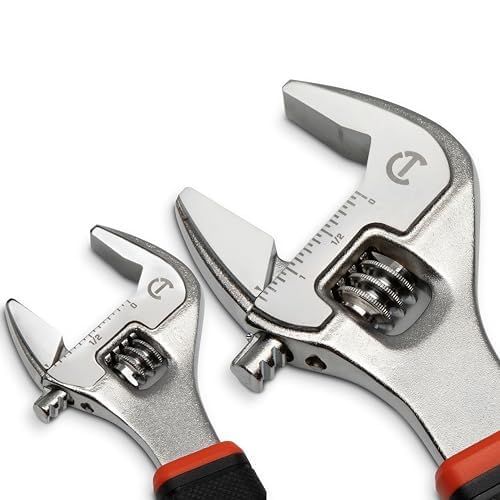 Crescent 2 Piece 6" & 10" Quick-Fit-Jaw Wrench Set | AC3610CVS - style: 6" & 10"