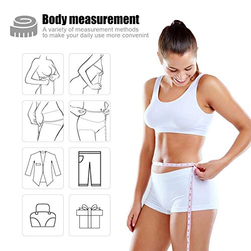 Tape Measures Retractable, Fabric Measuring Tape, 60 Inch Small Sewing Tape Measure for Craft Nursing Medical Travel(3 Pack/Pink Green White) - color: Green, White, Pink
