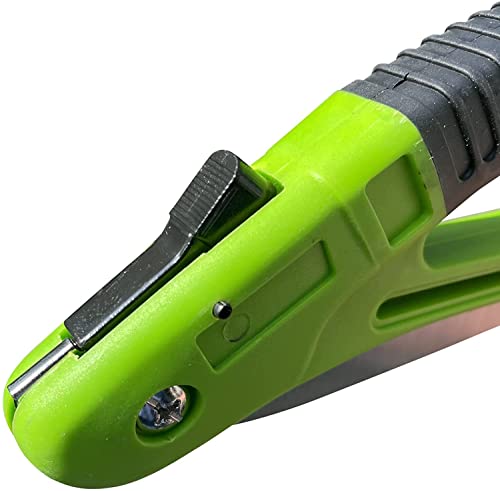 GARDEN GURU Folding Pruner Saw with Ergonomic Handle & Safety Lock – Non Slip – Rust Resistant Hardened Steel – Professional Grade Sawtooth Blade – for Pruning Trimming Camping Clearing (4 Pack) - size: 4 Pack