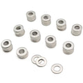 3/8" Stainless Flat Washers, 3/8" x 13/16" OD - size: 3/8 (100)