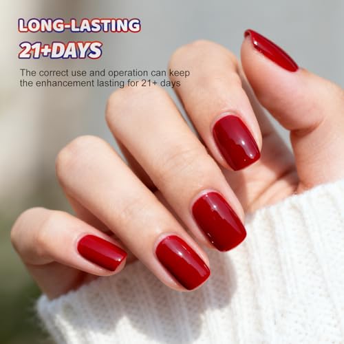 JODSONE 36Pcs Gel Nail Polish Kit with U V Light Crystal Transparent Classic Color 4 Functional Gel for All Seasons - color: KIT-17