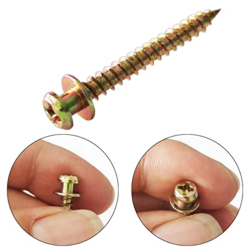 35pc 4-in-1 Bear Claw Dual Headed Picture Hanging Nails for D-Rings/Keyhole - size: Color Zinc