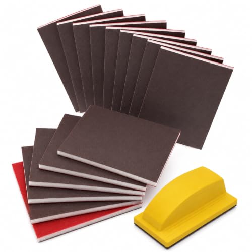 30 Pack Sanding Sponge Set 3x4 Inch 120 to 3000 Grit