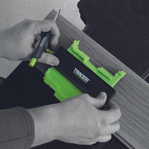 Tracer Contour Gauge Set with Deep Hole Construction Pencil Tool - style: 130mm & 250mm plus Pencil