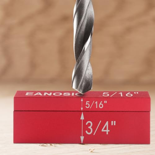 EANOSIC Setup Blocks Woodworking Tools - 16 PCS Height Gauge Block Set with Easy Block, Precision Ruler-Marked Bars - Solid Aluminum Alloy Setup Barsn Saw Gauges for Router and Table Saw Set Up - style: 16 Pcs-Inch(Easy Block)