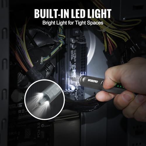 WORKPRO 42-in-1 Mini Electric Screwdriver, Precision Screwdriver Set