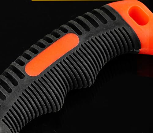 Small Forged Steel Claw Hammer, 1 Pcs 11.6 Oz Tack Stubby Hammer with Leather Handle for Pulling Out and Driving Nails (1)