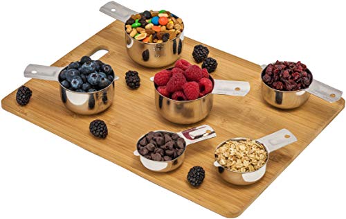Hudson Essentials Stainless Steel Measuring Cups Set (6 Piece Set) - size: 6 Piece Set