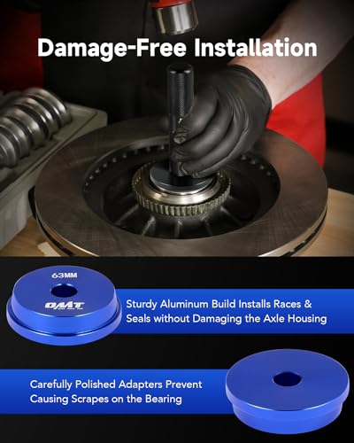 OMT Bearing Press Kit, 10pc Bearing Race and Seal Driver Set - style: Large