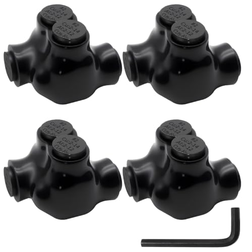 1-Port Single-Sided Inline Splice Connector 2-14 AWG - size: 2-14AWG