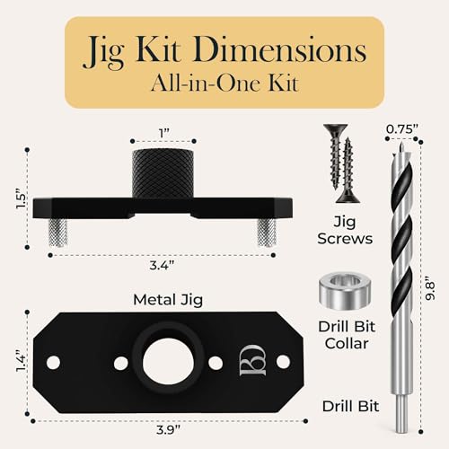 Invisible Floating Shelf Bracket 5 Inch Rod 3/4 inch Diameter Heavy Duty with Jig – Hidden Metal Mantel Mount for Wall Shelves – Floating Shelf Hardware for Bathroom, Kitchen & Living Room (4 Pack) - size: 5" Heavy Duty, style: Brackets + Hardware