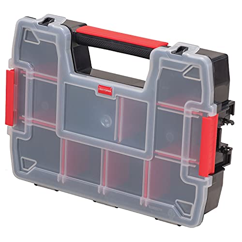 CRAFTSMAN Small Storage Organizer, 10 Compartment, Plastic (CMST14021) (Pack of 2) - size: 1 Count (Pack of 2), style: Small Organizer