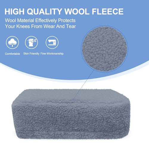 SPRING SEAON Knee Scooter Cushion Pad Cover, Sky Blue - color: Sky Blue